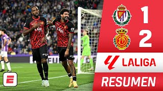 MALLORCA vence a VALLADOLID y SE INSTALA en puestos de CHAMPIONS Goles de LARIN y VALERY  La Liga [upl. by Forester]