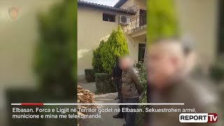 Pranga dy ‘të fortëve’ të fisit Çapja në Elbasan iu gjendet bombë me telekomandë gati për atentat [upl. by Einnor]