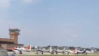 FA22 Raptor Offutt Air Force Base  Airshow 2014 Bellevue Nebraska July 19 HULISEES27 [upl. by Ahsaenat604]