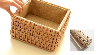 Box idea with bath mat  DIY  creative storage idea [upl. by Thynne]