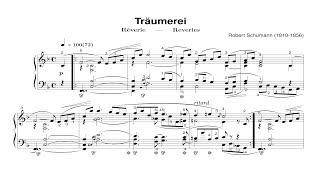 Robert Schumann Träumerei Dreaming audio  sheet music Thurzó [upl. by Fedak]