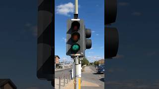 Plessey Automation Mellor amp Siemens Helios Pelican Crossing Traffic Lights  Station Road Didcot [upl. by Rheinlander]