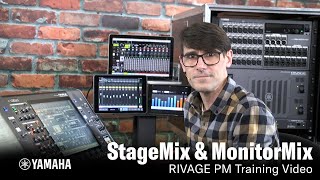 RIVAGE PM Training Video  StageMix amp MonitorMix [upl. by Ecinrahs]