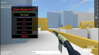 New script Gun game 2 WORKING Mod all guns Nov 2020 [upl. by Togram]