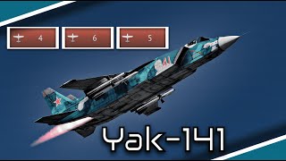 Yak141  465 Kills  War Thunder [upl. by Euqnomod869]