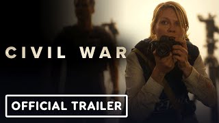 Civil War  Official Trailer 2024 Kirsten Dunst Wagner Moura Stephen McKinley Henderson [upl. by Sedinoel540]