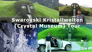 Beautiful Swarovski Crystal art Museum  Swarovski Kristallwelten  Crystal WorldInnsbruck Austria [upl. by Vanthe]