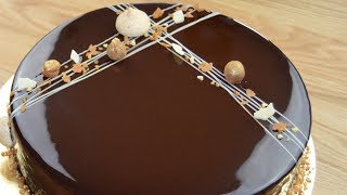 Recette 24  Glaçage MIROIR à base de cacao [upl. by Lalaj]