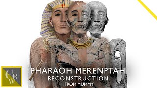 RAMSES SON RECONSTRUCTION FROM EGYPTIAN MUMMY  PHARAOH MERNEPTAH MERENPTAH [upl. by Howes]