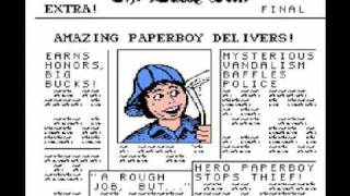 Paperboy NES Music  Bonus Round [upl. by Drisko]