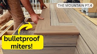 Miter Hacks and Patio Prep  THE MOUNTAIN PT 4 [upl. by Trout]