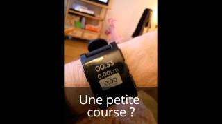 Démo de ma montre connectée Pebble [upl. by Lehpar]