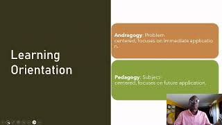 Andragogy VS Pedagogy [upl. by Elokkin]