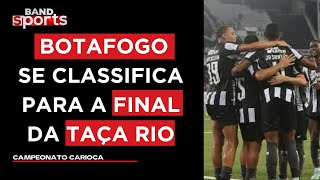 GOLS SEMIFINAL ENTRE BOTAFOGO E SAMPAIO CORRÊA ACABA EM 2 A 1  CAMPEONATO CARIOCA [upl. by Airal]