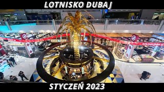 Lotnisko w Dubaju  styczeń 2023 [upl. by Neufer786]