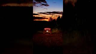 26 octobre 2024 Beauharnois almost night time night atv atvoffroad Sunset [upl. by Plank]