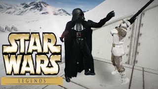 VADER CRUSHES THE REBELLION Star Wars Battlefront 2 Mods Legends Closed Beta Hoth [upl. by Hills]