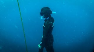 FreeDiving to 20 Meters in Nungwi Zanzibar [upl. by Aicelf]