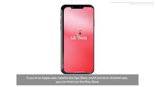 How to Register account in LG ThinQ App [upl. by Buerger56]