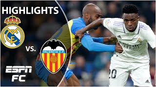 🚨 STUNNING GOAL 🚨 Real Madrid vs Valencia  LaLiga Highlights  ESPN FC [upl. by Eoz]