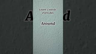 Learn 3 words every day english [upl. by Violetta]