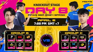 EN FFWS SEA Spring 2024  Knockout Stage  Day 8 [upl. by Manya]