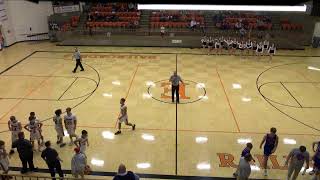 Ellis High School vs Ellinwood High School Mens Varsity Basketball [upl. by Steward]