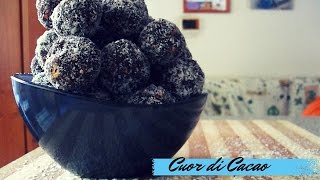 PALLINE DI COCCO E CACAO [upl. by Livia]