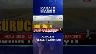 Hızla Geldi Az Kalsın Polisleri Ezecekti [upl. by Bathulda]