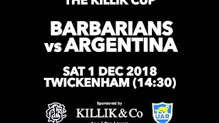 Get ready for the Barbarians v Argentina [upl. by Maurilia]