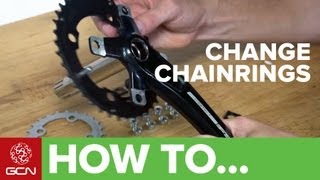 How To Change Chainrings  Changing Your Chain Rings For Road Or Mountain Bikes [upl. by Merna]