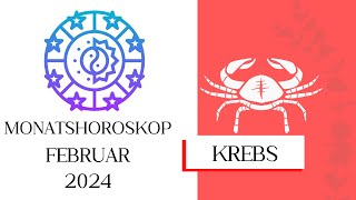 ♋ Monatshoroskop  Krebs  Februar 2024 [upl. by Rosenfeld]