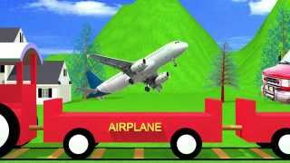 Modes Of Transportation  Kindergarten Learning Videos [upl. by Highams]