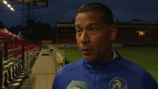 Henk Fraser na oefenduel Go Ahead EaglesSparta 30 Wilde dingen bevestigd zien [upl. by Anthia]