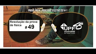 FÍSICA–UPF–20141–Questão49 Em uma fábrica de bebidas um robô fixo procede ao fechamento das [upl. by Margit]