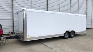 24’ Race Trailer Review Continental Cargo Car Hauler [upl. by Eoz926]