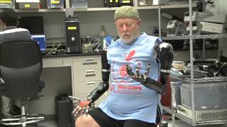 Amputee Makes History with APL’s Modular Prosthetic Limb [upl. by Haonam]