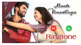 Maate Vinadhuga Song Ringtone taxiwaala vijaydevarakonda trendingringtone trendinginstagram [upl. by Danelle]