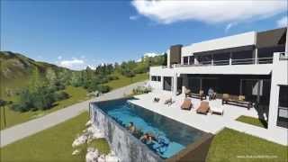 VIVIENDA COUNTRY ALTOS AIRES Tandil 2015 www trazosurbanos com [upl. by Ecirtram99]