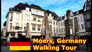 Moers Germany 🇩🇪 Walking Tour of authentic German town Home of Moers Festival 2022 [upl. by Ednutey163]