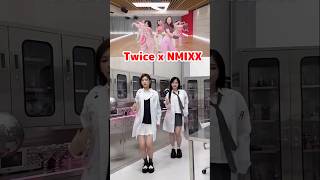 TWICE x NMIXX Scientist  shorts [upl. by Anaehr]