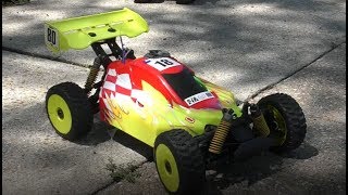 NITRO RC  Novice Starting Engine and OFNA Ultra LX 28ci Action [upl. by Spohr593]