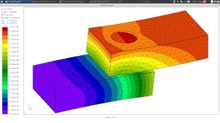 3Dprinted pin connection FEA [upl. by Giefer643]