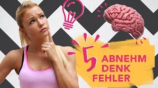 Top 5 DENKFEHLER beim Abnehmen  Selbstsabotage verhindern  Sophia Thiel [upl. by Achilles417]