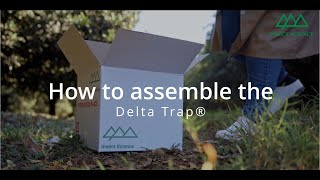 How to assemble the yellow Delta Trap®  Insect Science [upl. by Oni]