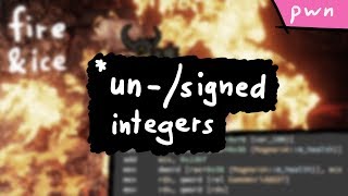 † Signed and Unsigned Integers  Integer Overflows  Pwn Adventure 3 [upl. by Lyn298]