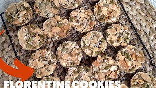 FLORENTINE COOKIES  CRUNCHY CARAMEL ALMOND  TENG TENG SULTAN [upl. by Stefanac]