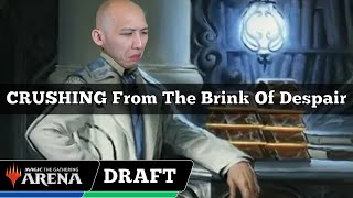 CRUSHING From The Brink Of Despair  Outlaws Of Thunder Junction Draft  MTG Arena [upl. by Haidabez]