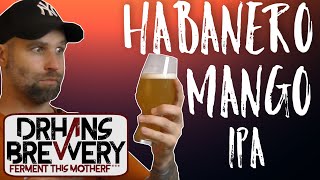 Mango Habanero IPA  All Grain Recipe [upl. by Pas891]