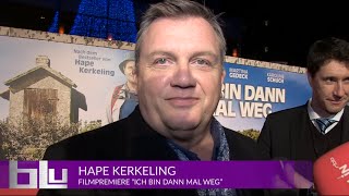 Hape Kerkeling Interview  quotIch bin dann mal wegquot Filmpremiere Berlin  blu [upl. by Airret]